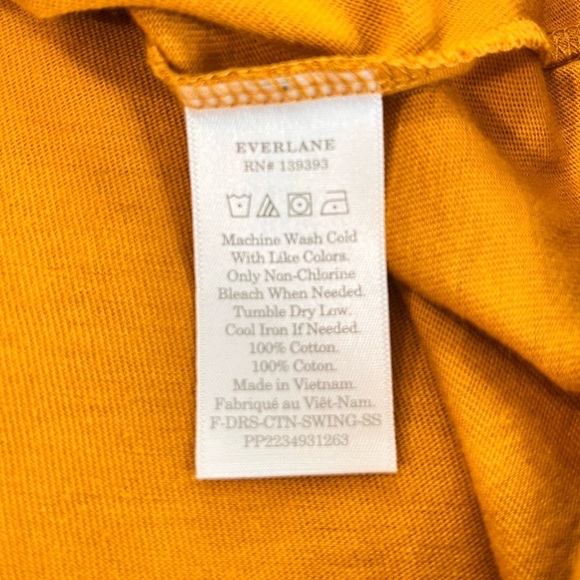 Everlane Weekend Mini Cotton Swing Dress - Picture 12 of 13